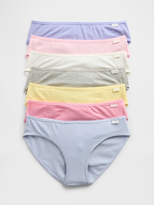 bikini-slips für kinder mit wochentagsmotiven 7er-pack