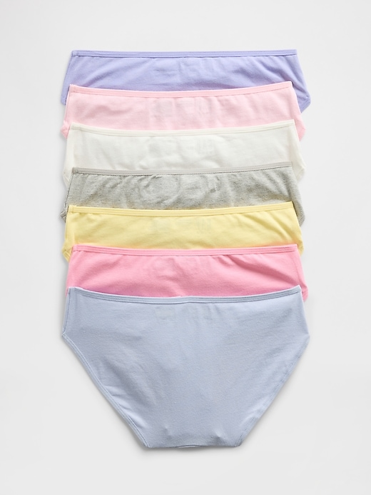 bikini-slips für kinder mit wochentagsmotiven 7er-pack