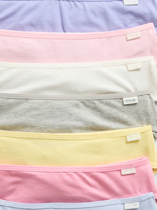 bikini-slips für kinder mit wochentagsmotiven 7er-pack