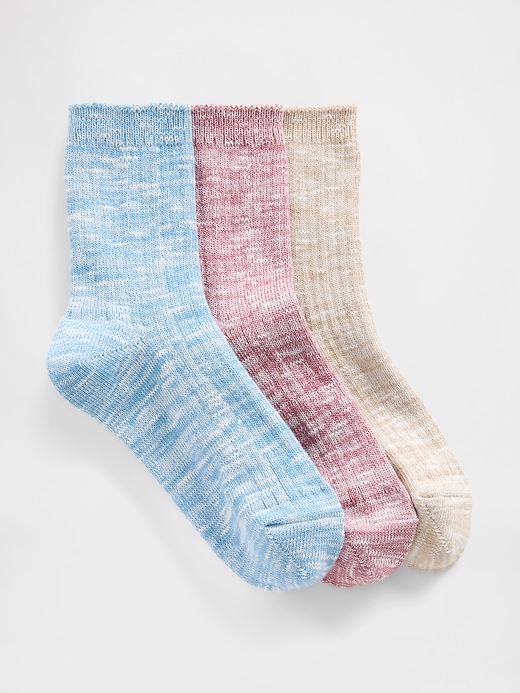 kindersocken meliert 3er-pack
