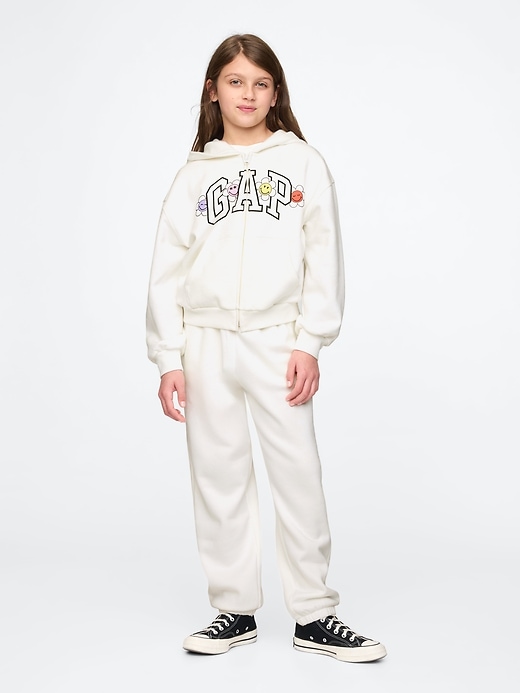 kinder-jogginghose mit vintage- und soft-logo