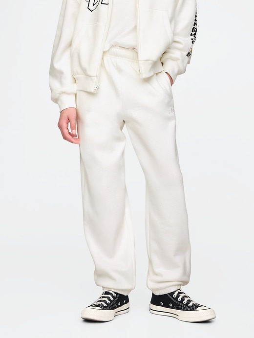 kinder-jogginghose mit vintage- und soft-logo