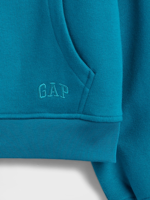 vintagesoft kinder-pullover mit halbem reißverschluss