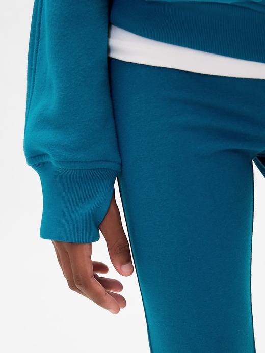 vintagesoft kinder-pullover mit halbem reißverschluss
