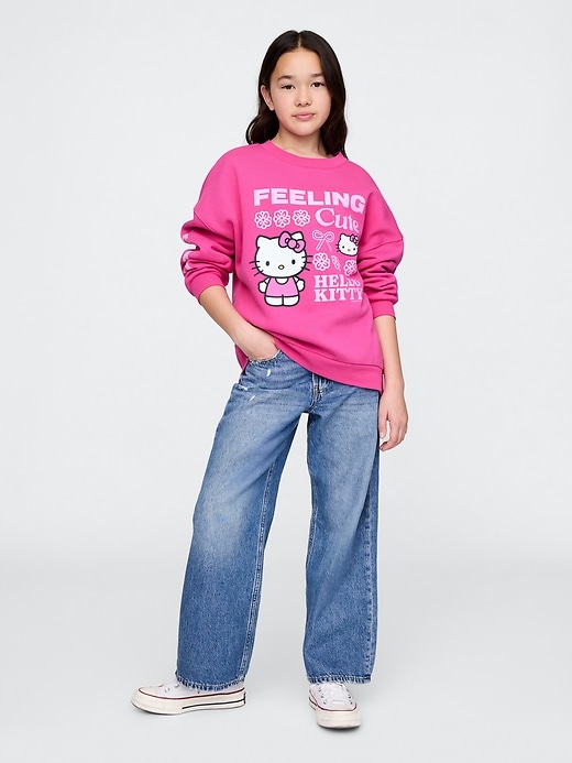 hello kitty tunika-sweatshirt für kinder