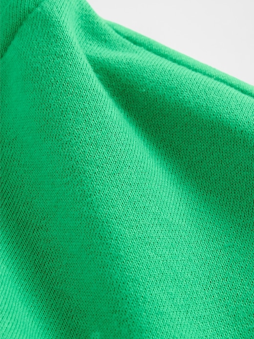 vintage soft crop-kapuzenpullover für kinder mit reißverschluss