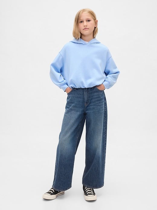vintagesoft oversized bubble hoodie für kinder