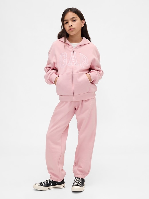 kinder-jogginghose mit vintage- und soft-logo