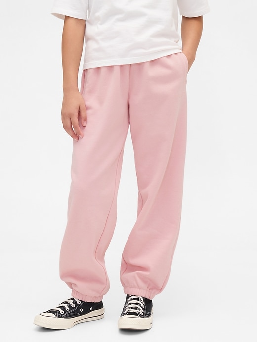 kinder-jogginghose mit vintage- und soft-logo