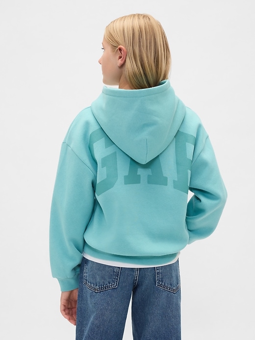 vintagesoft logo-hoodie für kinder