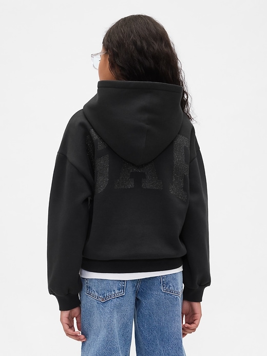 vintagesoft logo-hoodie für kinder