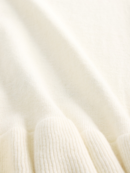 lässiger kinder-peplum-pullover