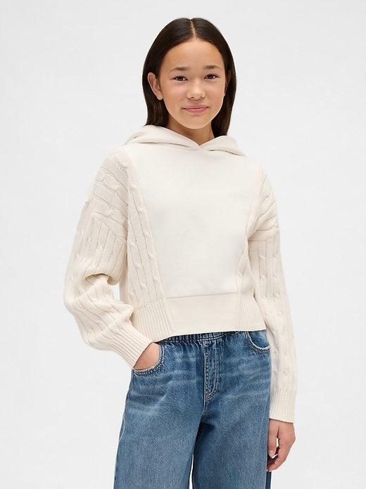 vintagesoft kinder-hoodie aus verschiedenen materialien