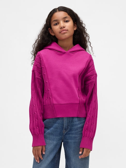 vintagesoft kinder-hoodie aus verschiedenen materialien