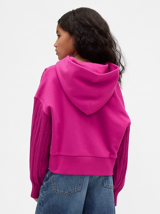 vintagesoft kinder-hoodie aus verschiedenen materialien