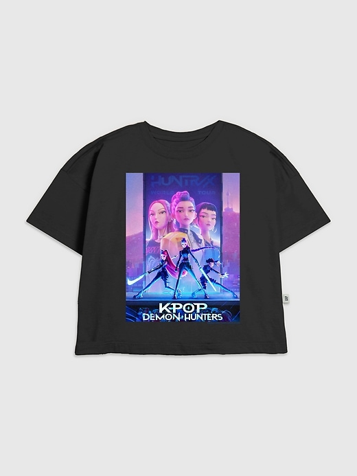 kinder k-pop dämonenjäger poster grafik t-shirt