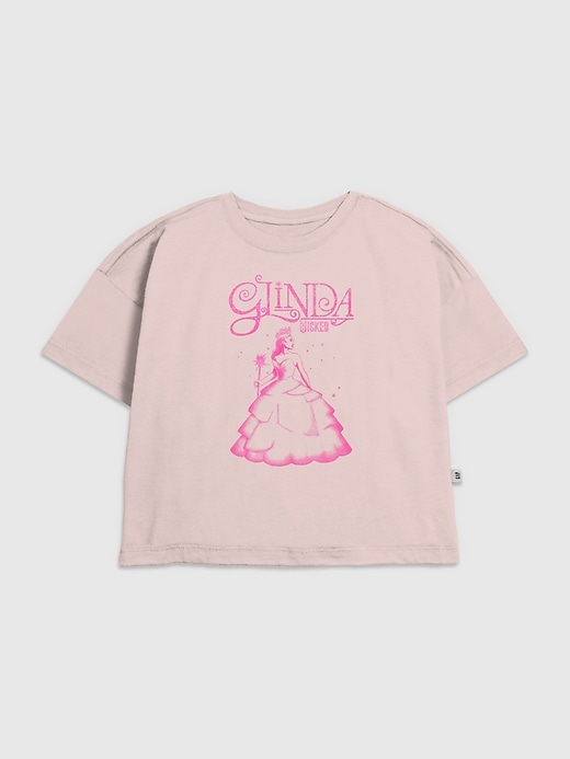 kinder-t-shirt mit glinda-motiv