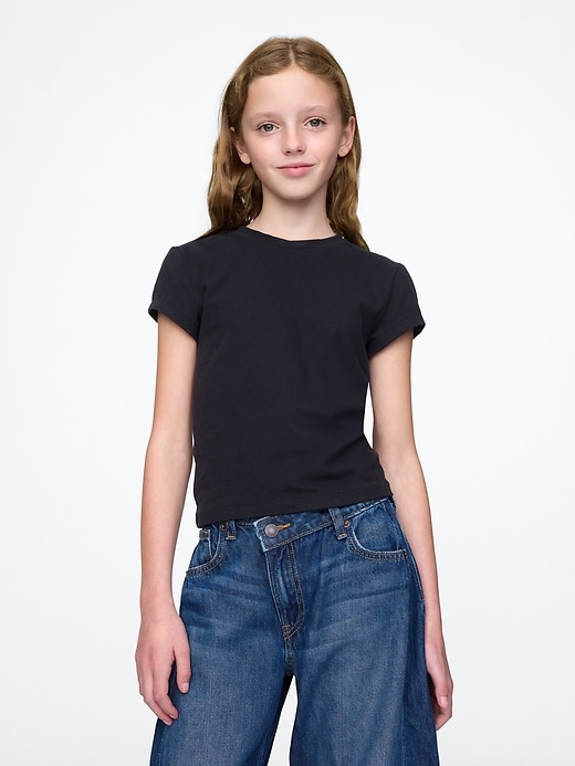 kinder-t-shirt mit schrumpfung