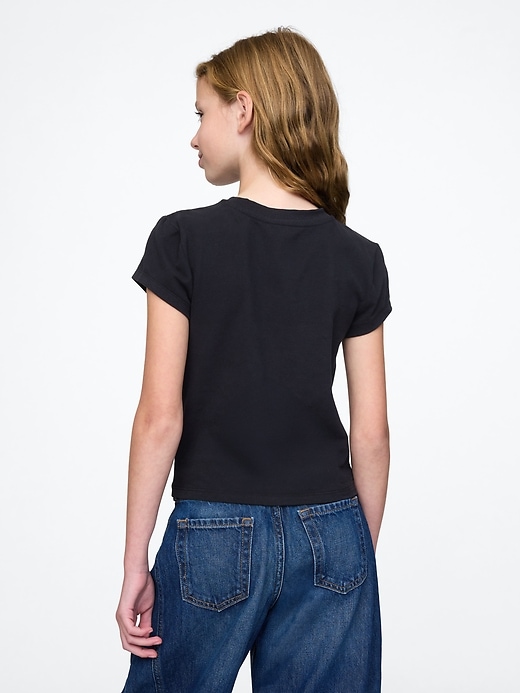 kinder-t-shirt mit schrumpfung