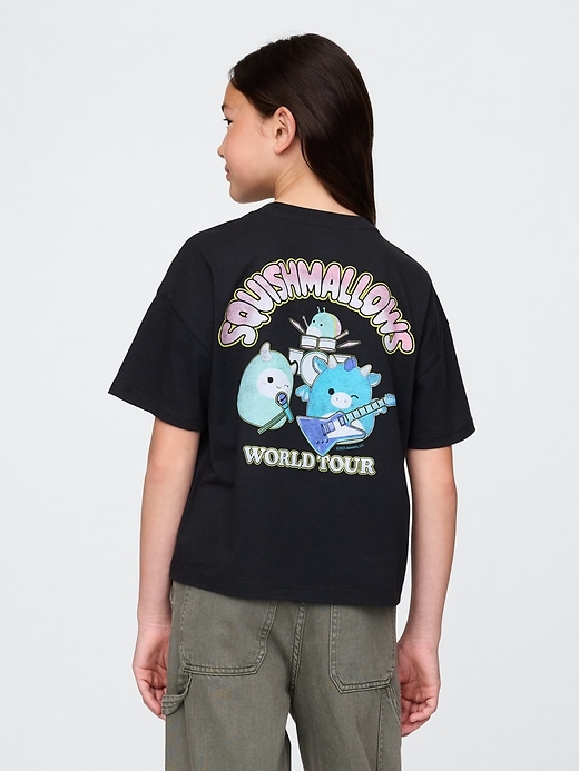 Übergroßes grafik-t-shirt für kinder