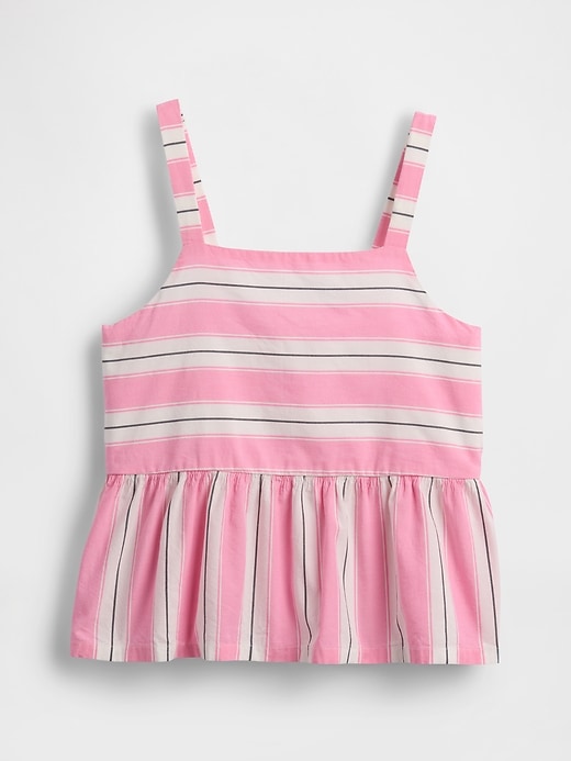 popeline-peplum-top für kinder