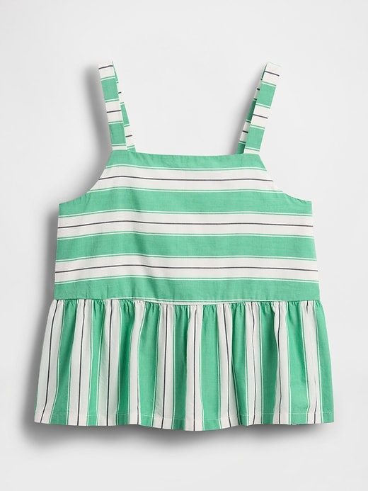popeline-peplum-top für kinder
