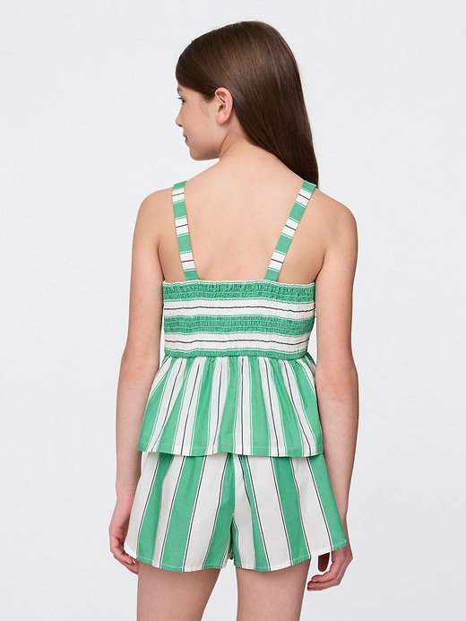 popeline-peplum-top für kinder