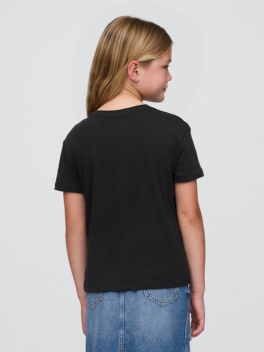 lässiges grafik-t-shirt für kinder