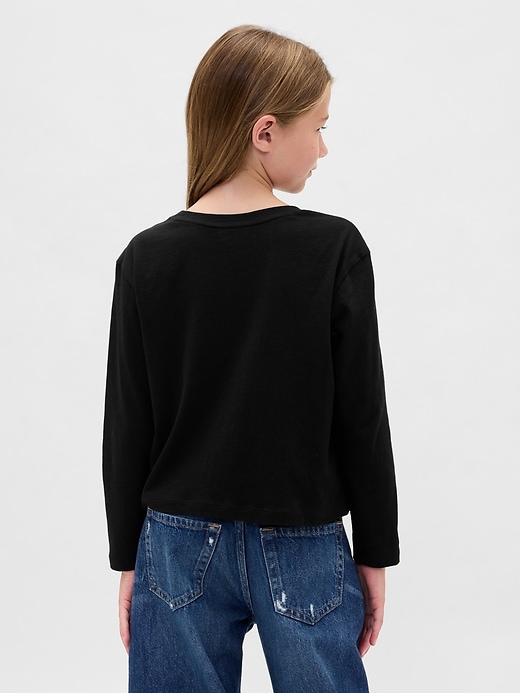 lässiges grafik-t-shirt für kinder