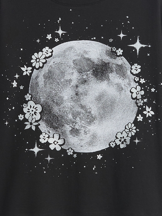 lässiges grafik-t-shirt für kinder