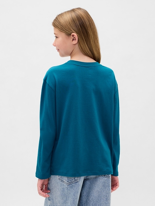 lässiges grafik-t-shirt für kinder