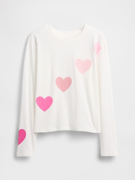 lässiges grafik-t-shirt für kinder