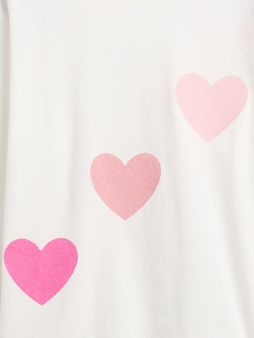 lässiges grafik-t-shirt für kinder