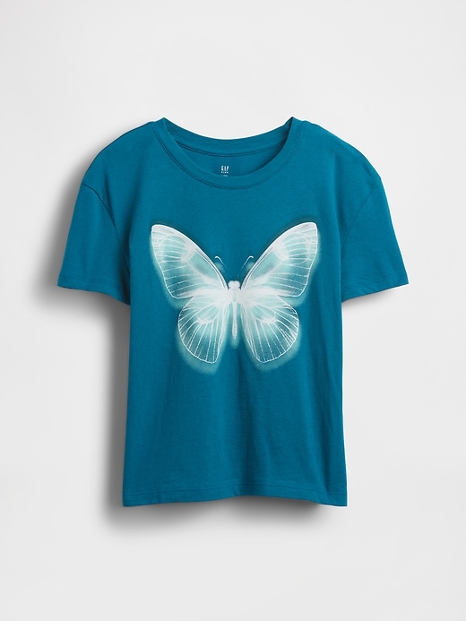 lässiges grafik-t-shirt für kinder
