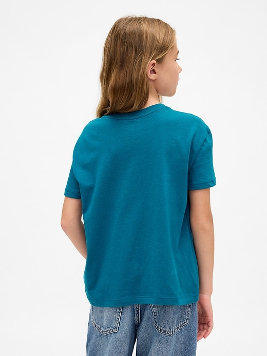 lässiges grafik-t-shirt für kinder
