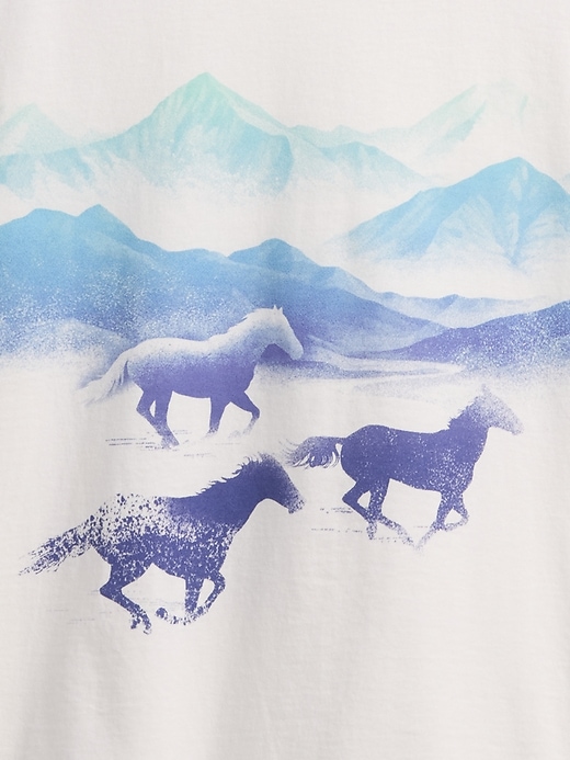 lässiges grafik-t-shirt für kinder