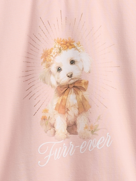 lässiges grafik-t-shirt für kinder