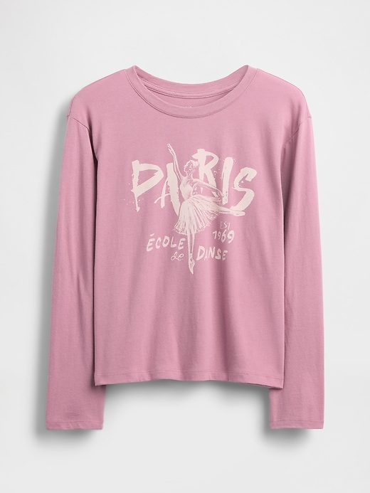 lässiges grafik-t-shirt für kinder
