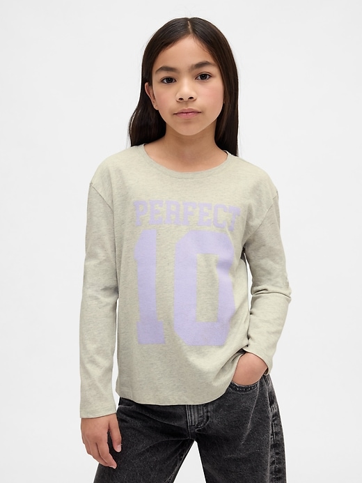 lässiges grafik-t-shirt für kinder
