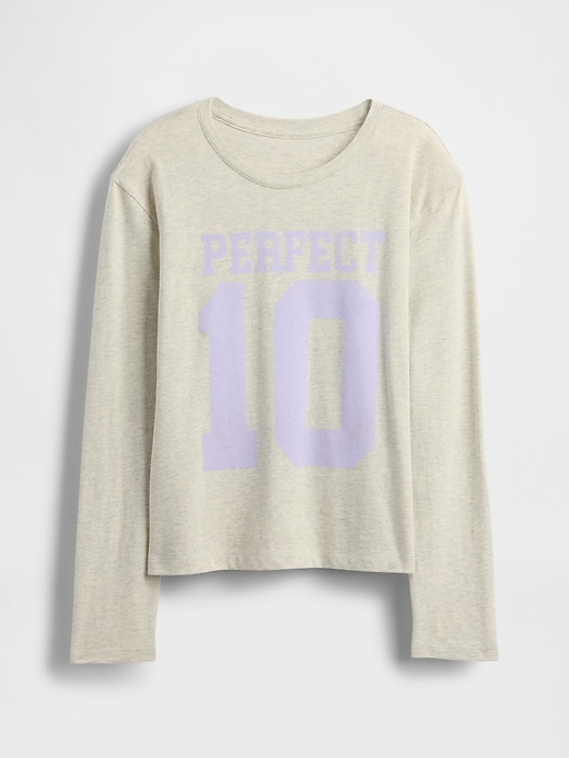 lässiges grafik-t-shirt für kinder