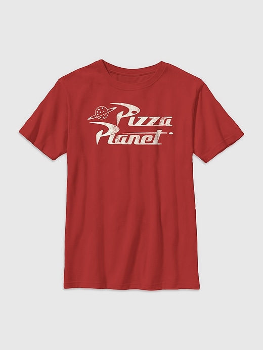 toy story vintage pizza t-shirt für kinder
