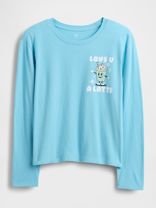 lässiges grafik-t-shirt für kinder