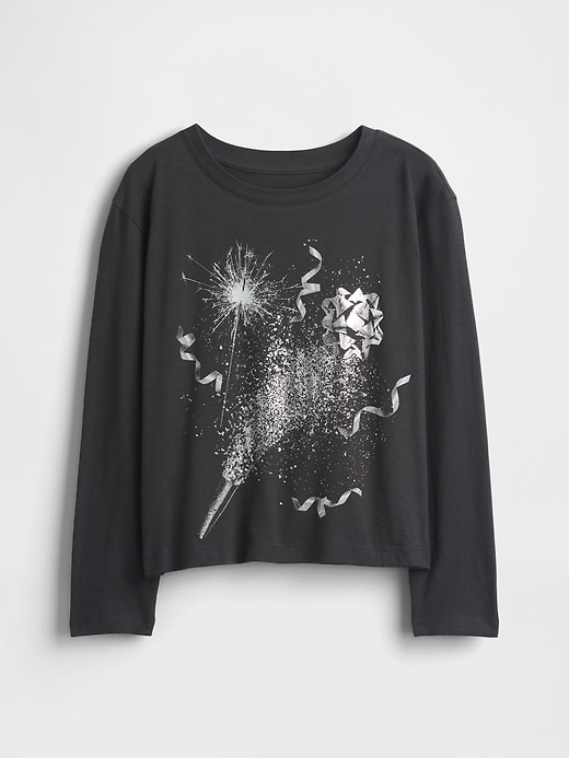 lässiges grafik-t-shirt für kinder